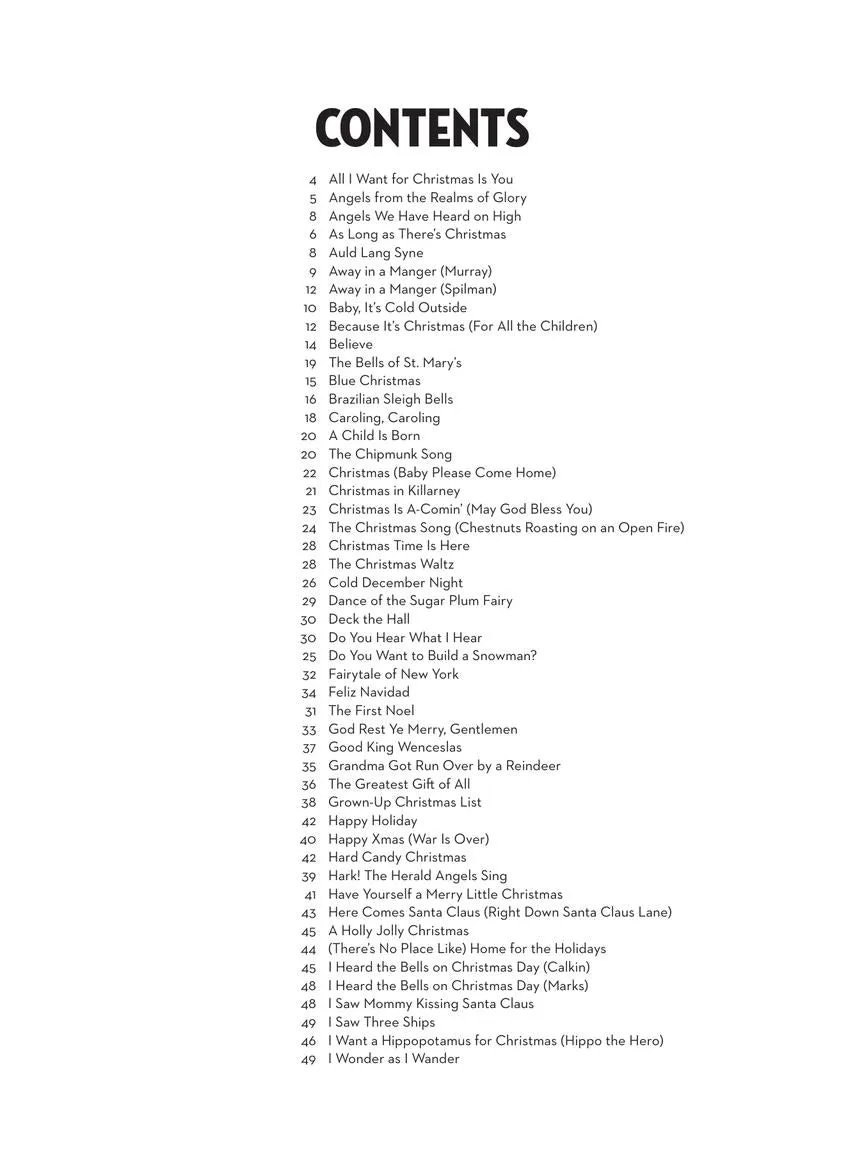 101 Christmas Songs for Violin