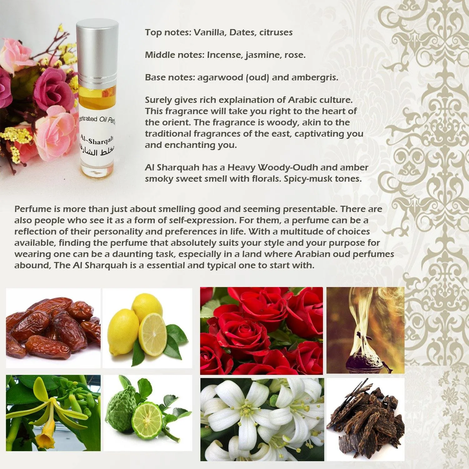 2 PCS ASZ 6ML CONCENTRATED PERFUMES OIL ATTAR  (2 Bottles)