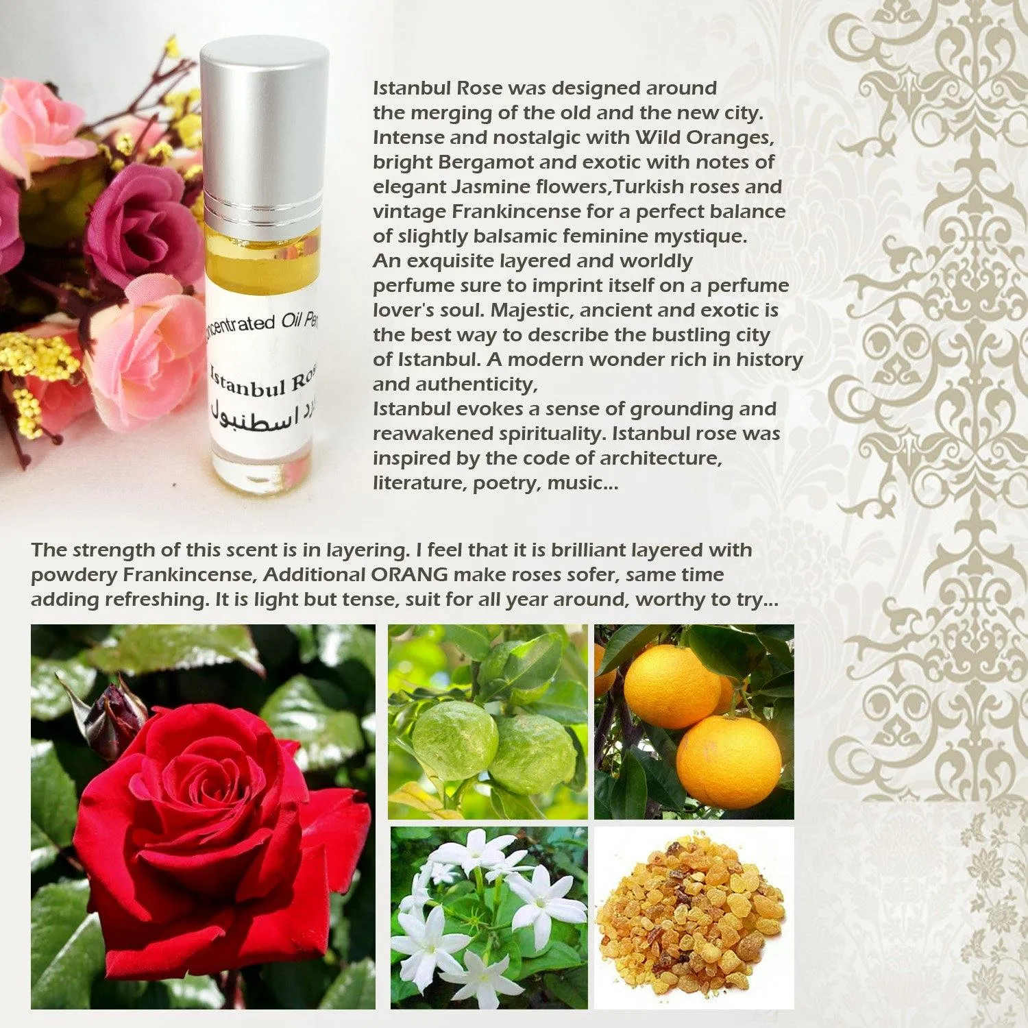 2 PCS ASZ 6ML CONCENTRATED PERFUMES OIL ATTAR  (2 Bottles)