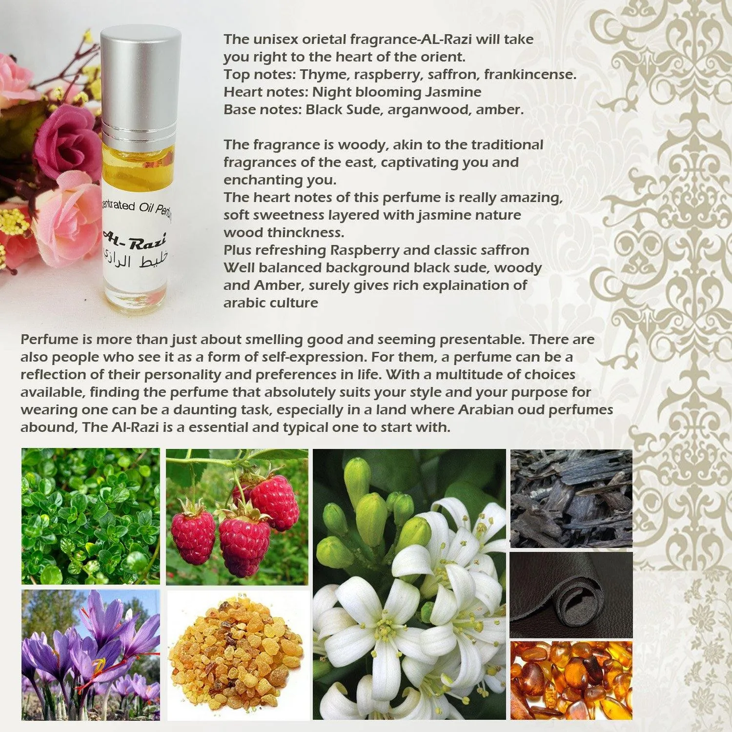 2 PCS ASZ 6ML CONCENTRATED PERFUMES OIL ATTAR  (2 Bottles)