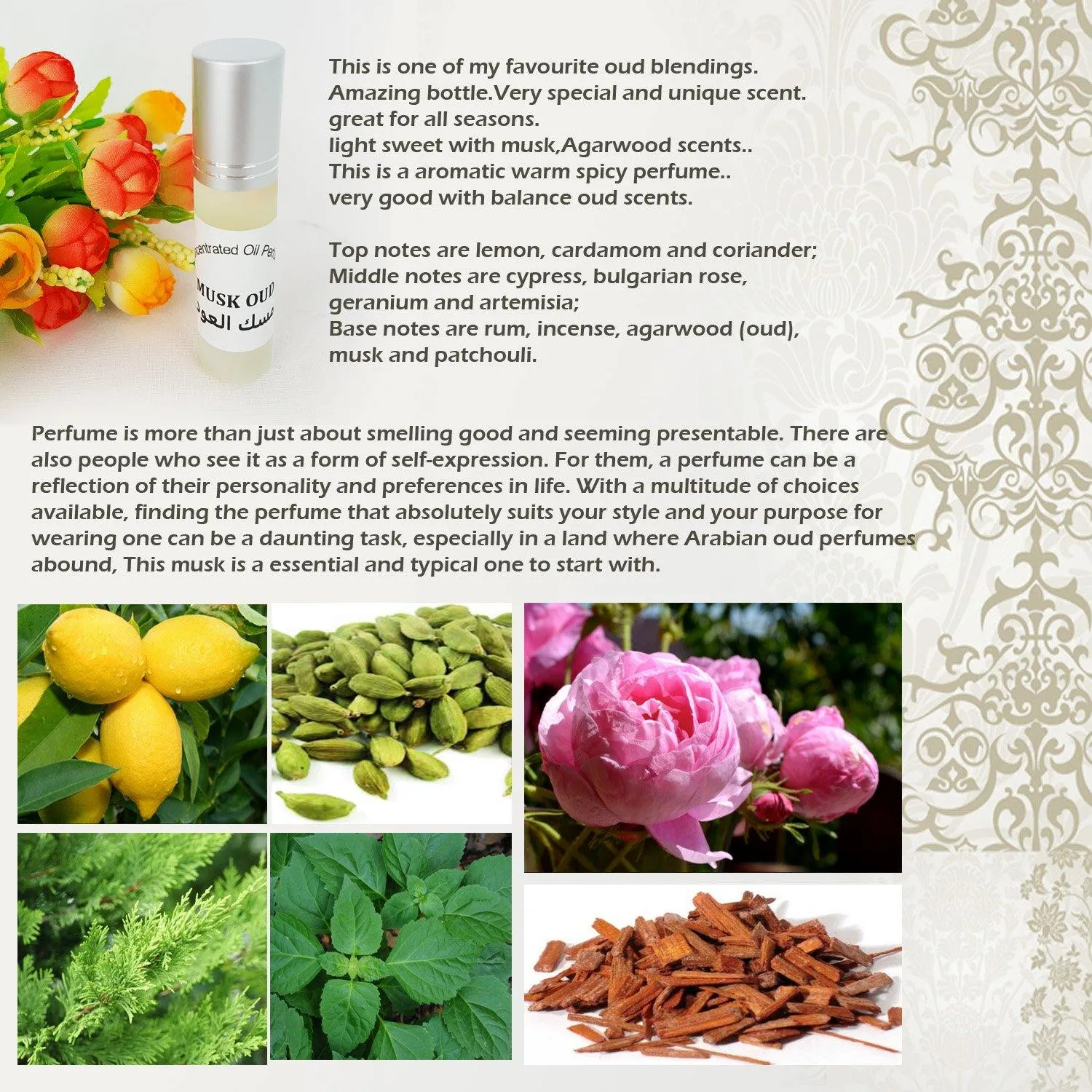 2 PCS ASZ 6ML CONCENTRATED PERFUMES OIL ATTAR  (2 Bottles)