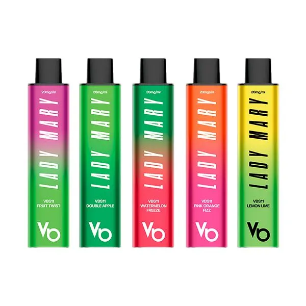 20mg Lady Mary VBS11 Disposable Vape 600 Puffs