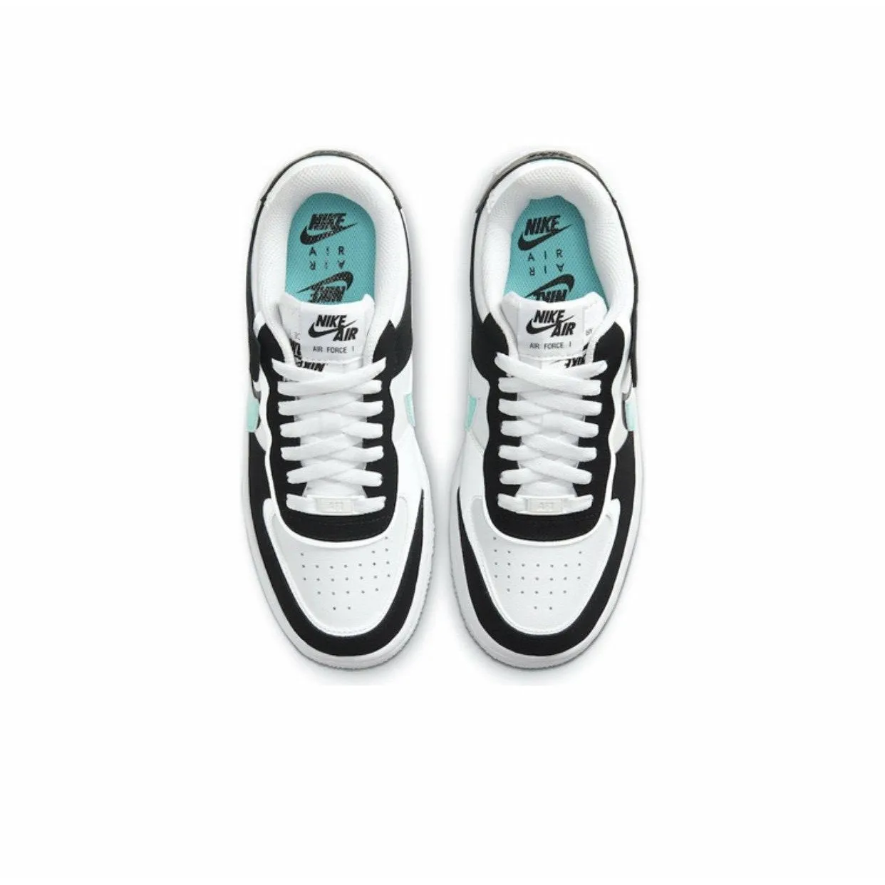 AIR FORCE 1 SHADOW WHITE BLACK AURORA