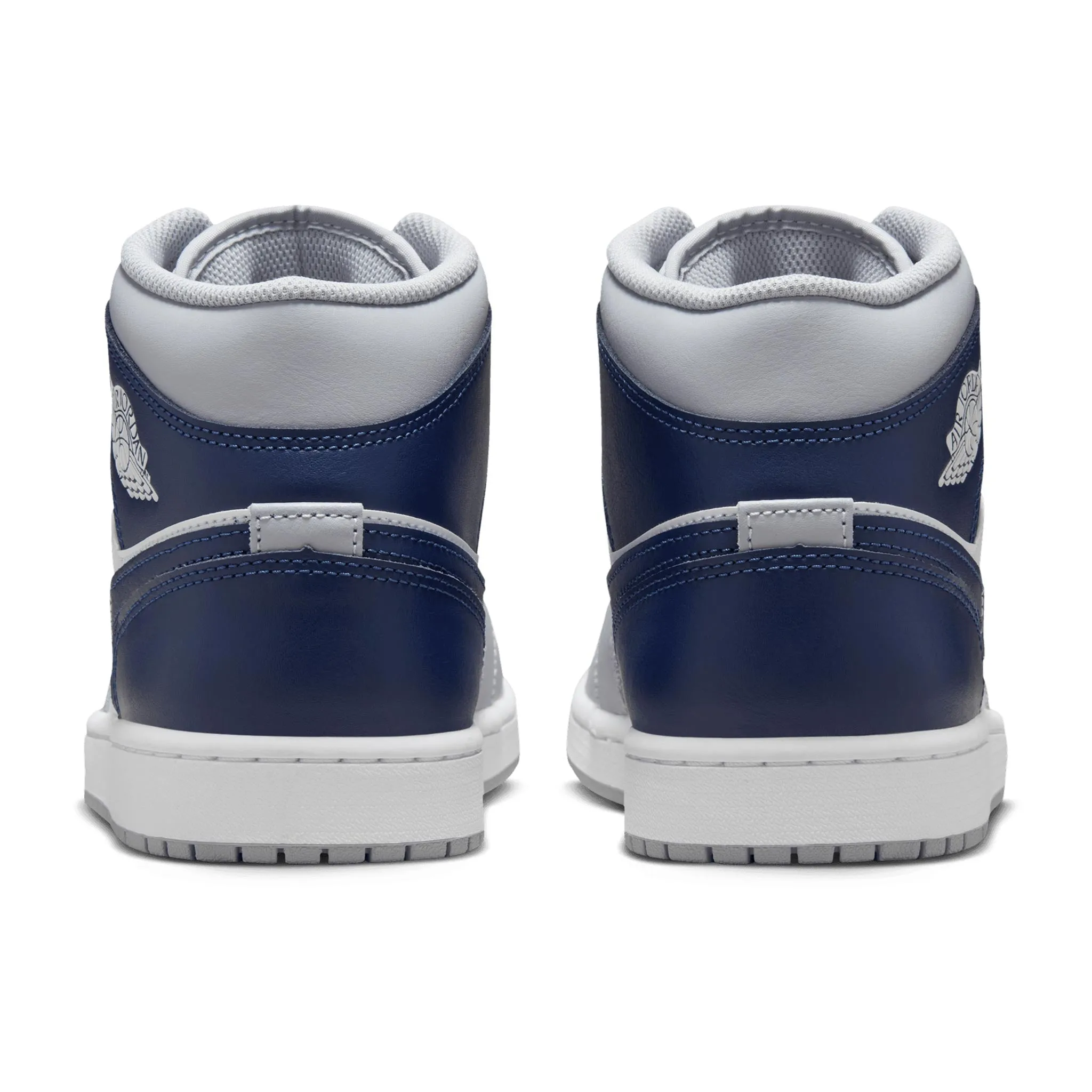 Air Jordan 1 Mid White/Midnight Navy-Wolf Grey DQ8426-104
