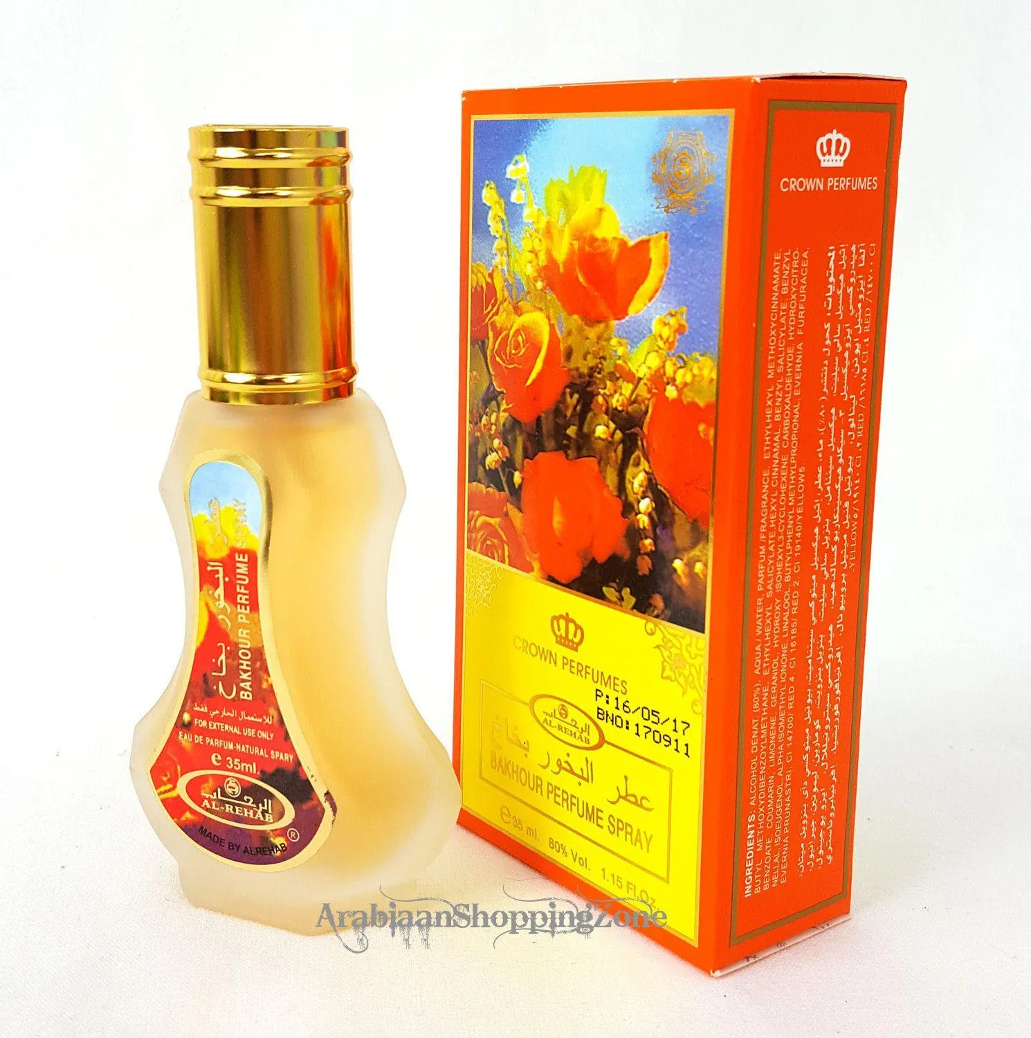 AL Rehab Perfume Spray 35 ML Eau De Perfume Natural Spray