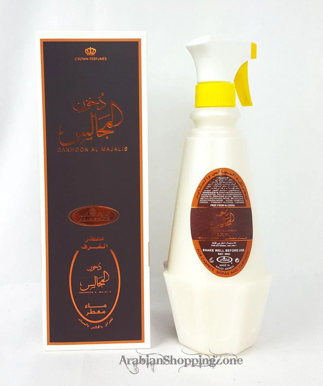 AL Rehab Room Freshener Spray 500ML Arab Fragrance Water Base