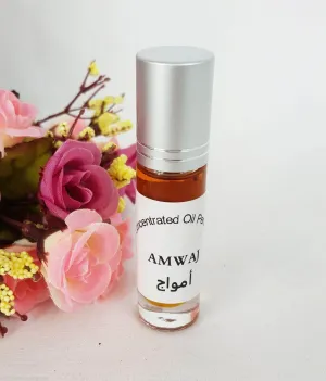 AMWAJ 6ml Grade A Concentrated Perfume Oil Attar