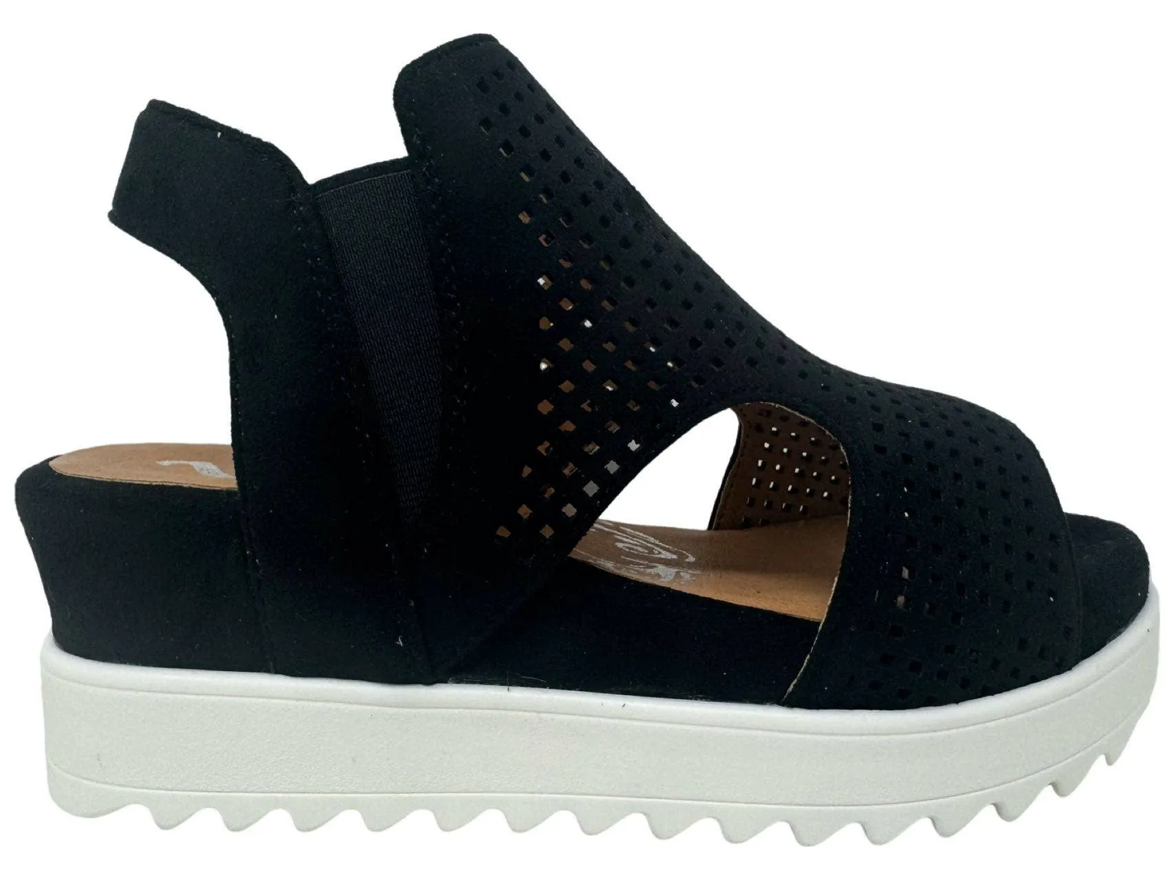 Amy Cushioned Wedge Sandal