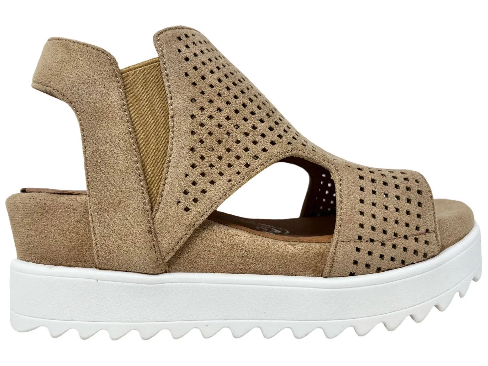 Amy Cushioned Wedge Sandal