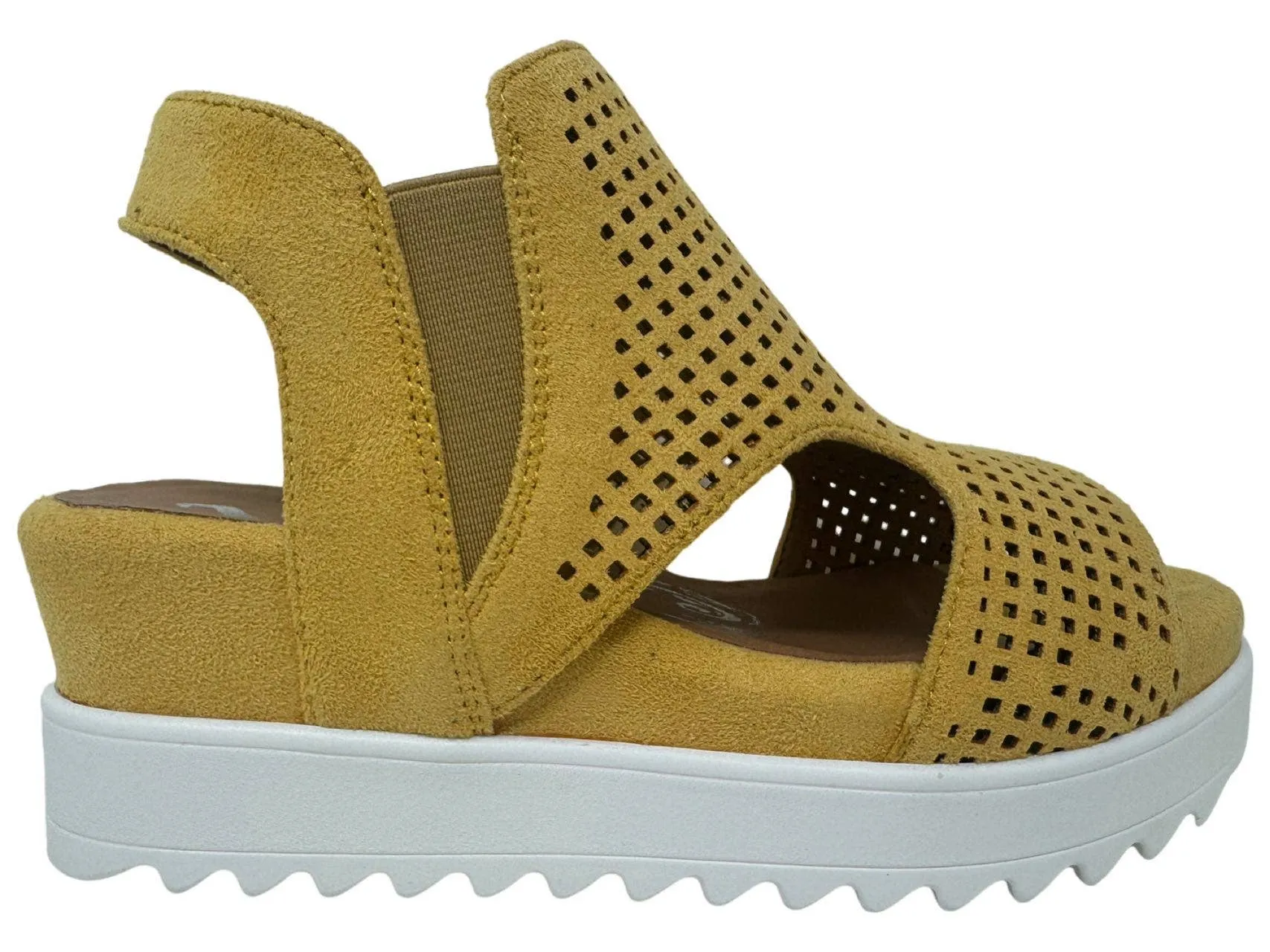 Amy Cushioned Wedge Sandal
