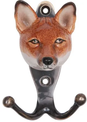 And Mary Fox Head Hook Brown