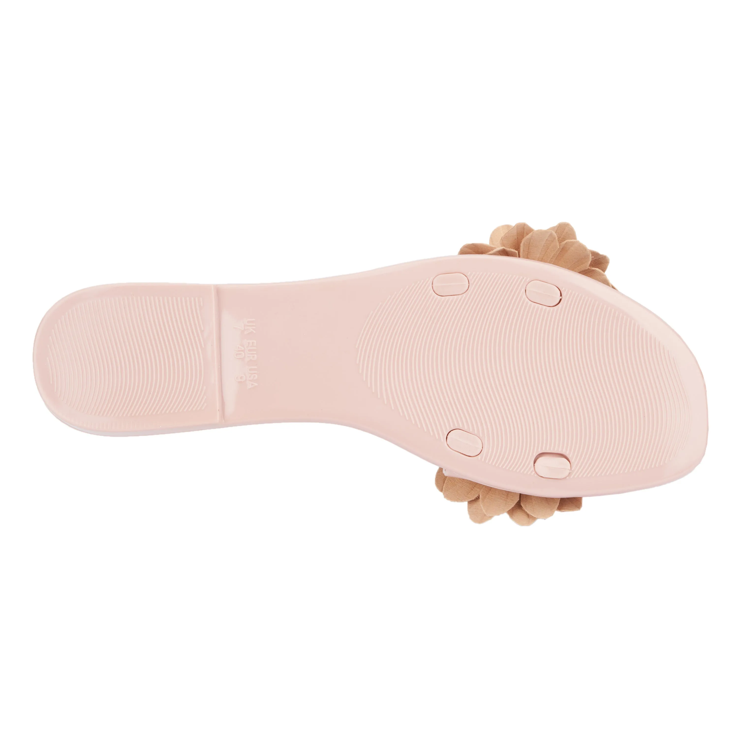Anella Flower Decor Sandals