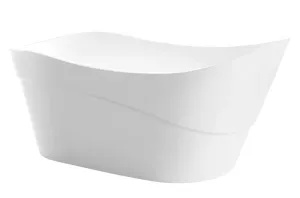 Anzzi Kahl Series 5.58 ft. Freestanding Bathtub in White
