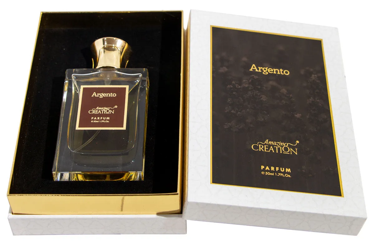 Argento by Amazing Creation, Perfume for Men and Women, Parfum, 50ml