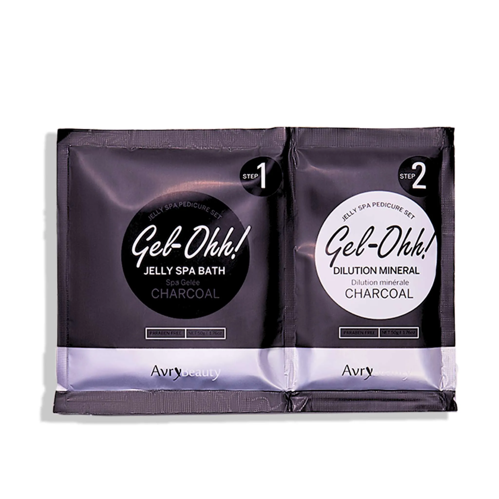 Avry Beauty Gel-Ohh Jelly Spa Pedi Bath - Charcoal