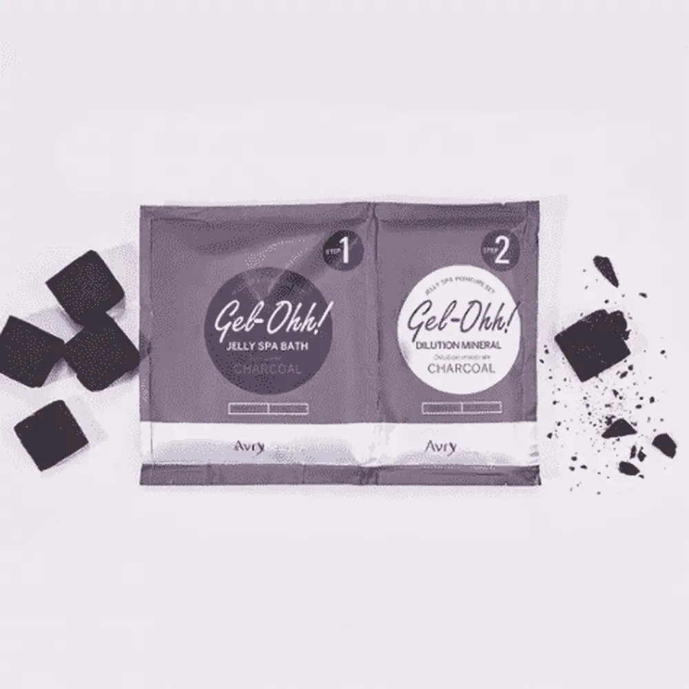 Avry Beauty Gel-Ohh Jelly Spa Pedi Bath - Charcoal