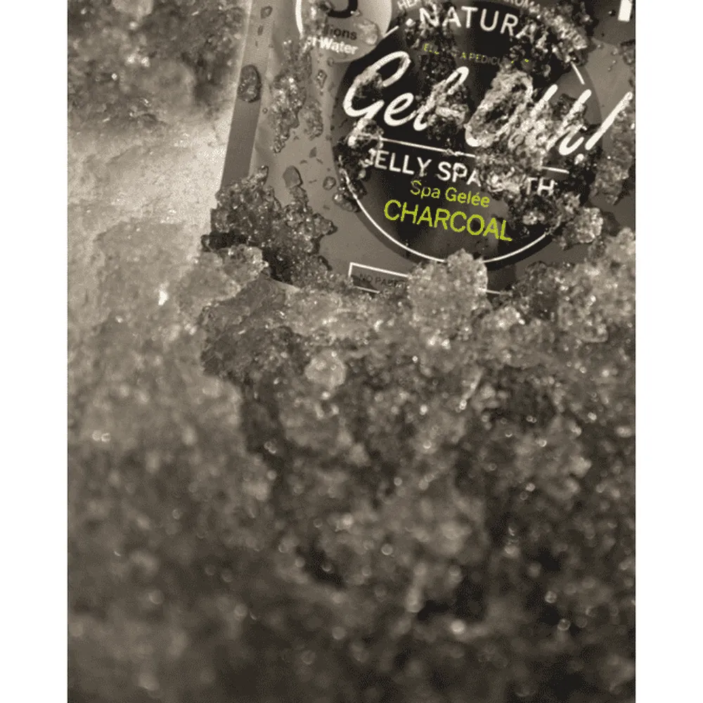 Avry Beauty Gel-Ohh Jelly Spa Pedi Bath - Charcoal