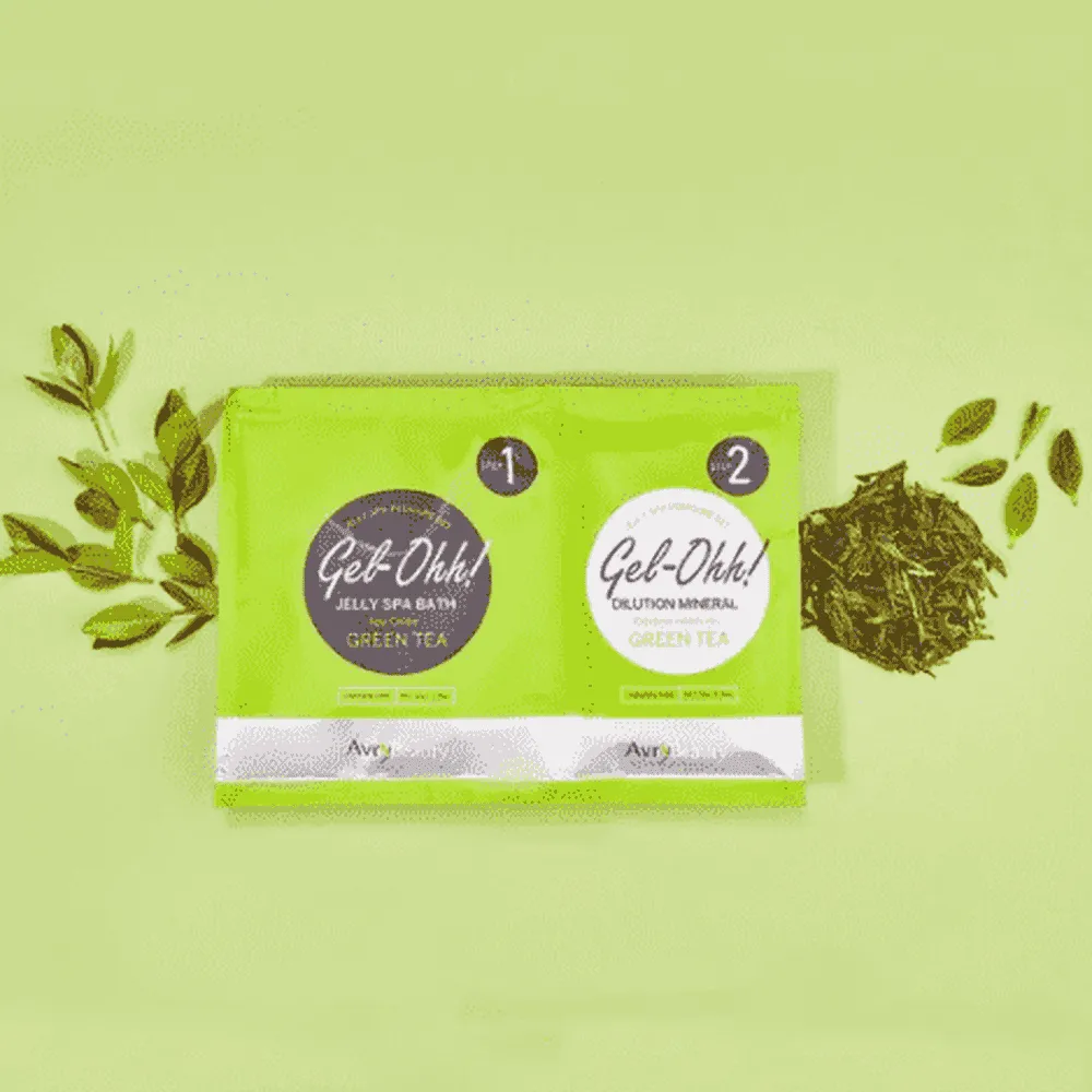 Avry Beauty Gel-Ohh Jelly Spa Pedi Bath - Green Tea