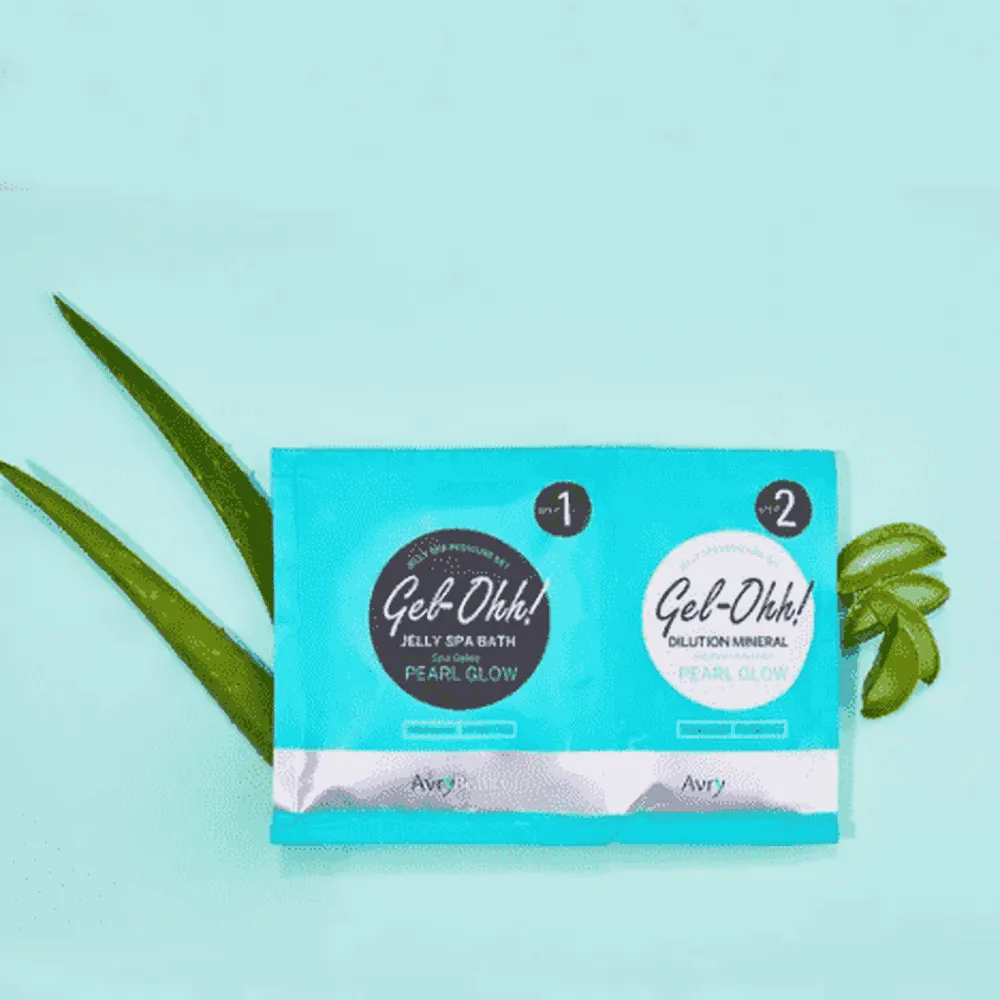 Avry Beauty Gel-Ohh Jelly Spa Pedi Bath - Pearl Glow