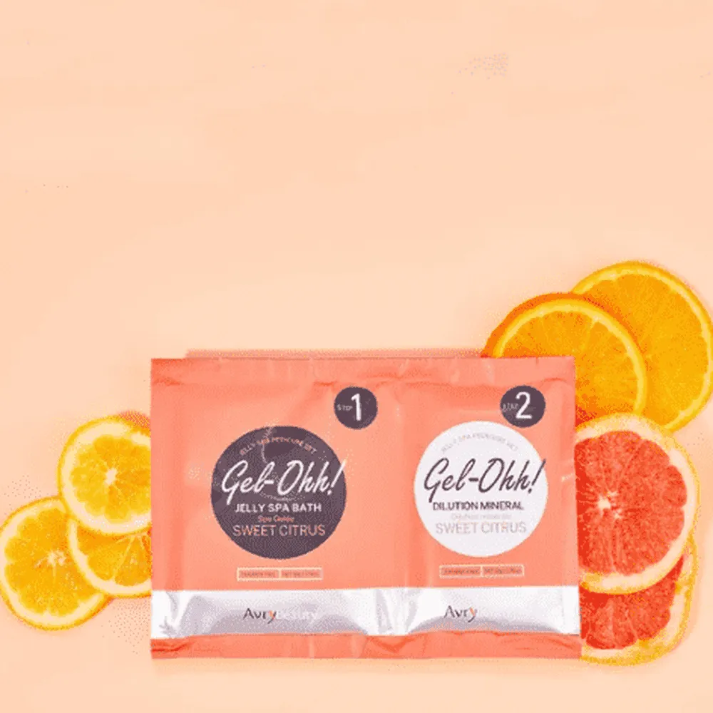 Avry Beauty Gel-Ohh Jelly Spa Pedi Bath - Sweet Citrus