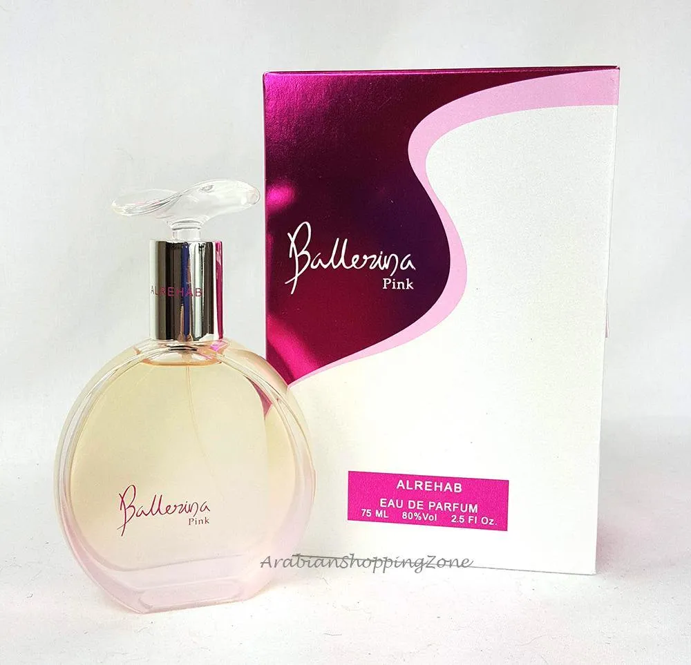 Ballerina Pink 75ML by AL Rehab Perfume Spray EDP