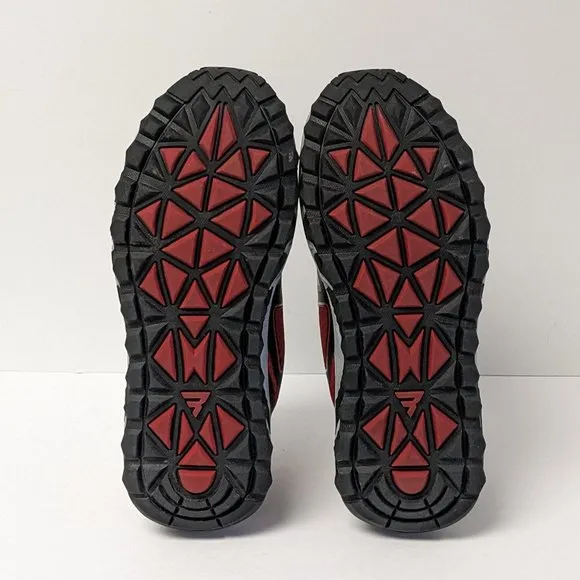 Bates Rush Low Work Sneakers, Black/Red, Men's 9 M