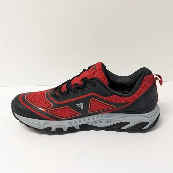 Bates Rush Low Work Sneakers, Black/Red, Men's 9 M