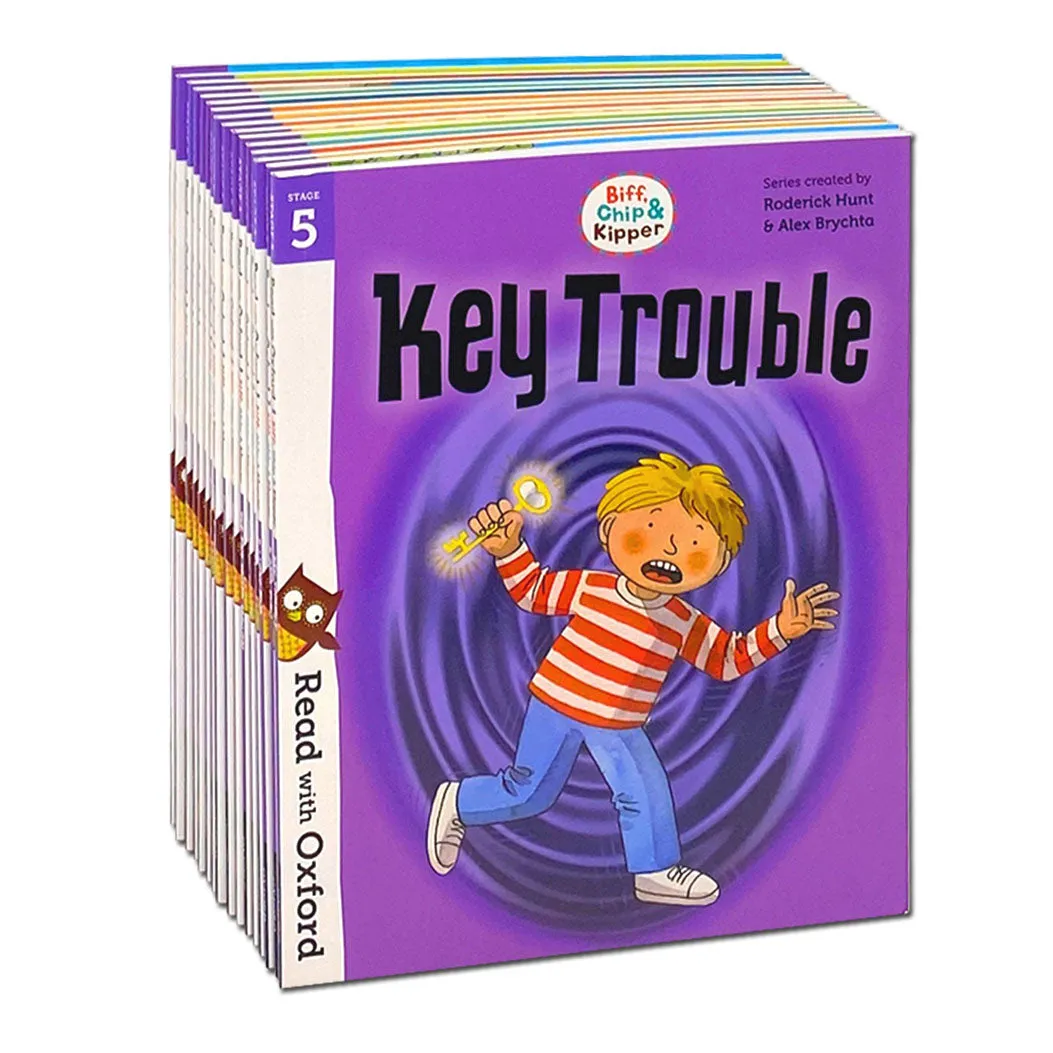 Biff, Chip and Kipper Stage 5 Read with Oxford: 6 : 16 Books Collection Set