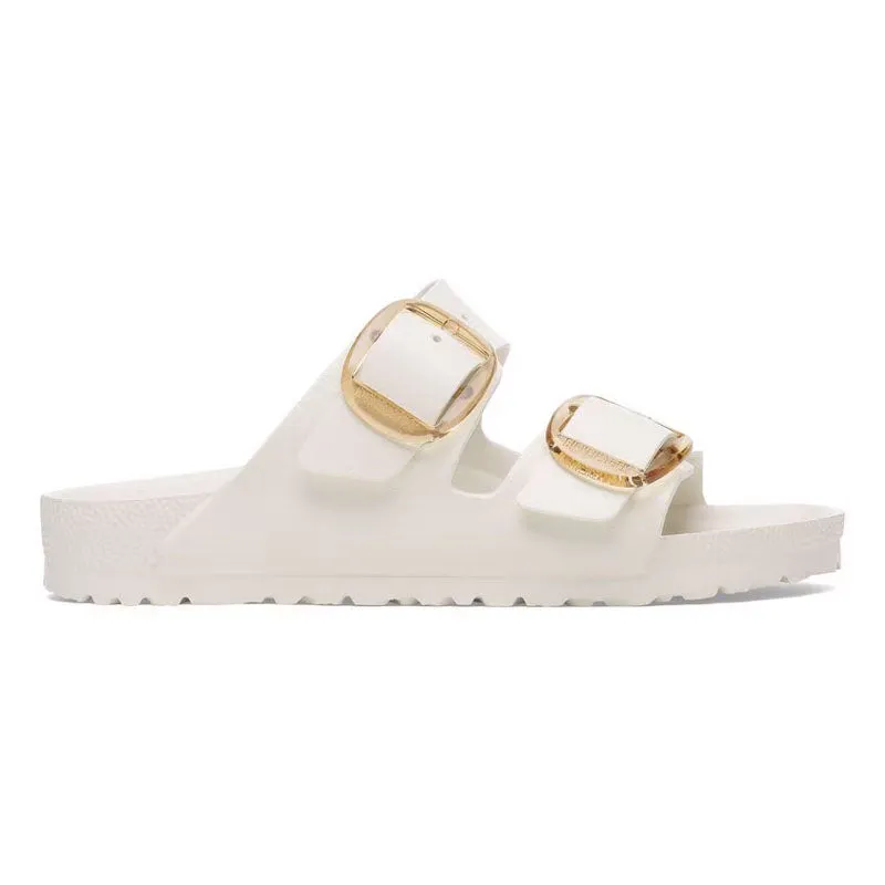 BIRKENSTOCK Arizona Big Buckle EVA Sandals in Eggshell