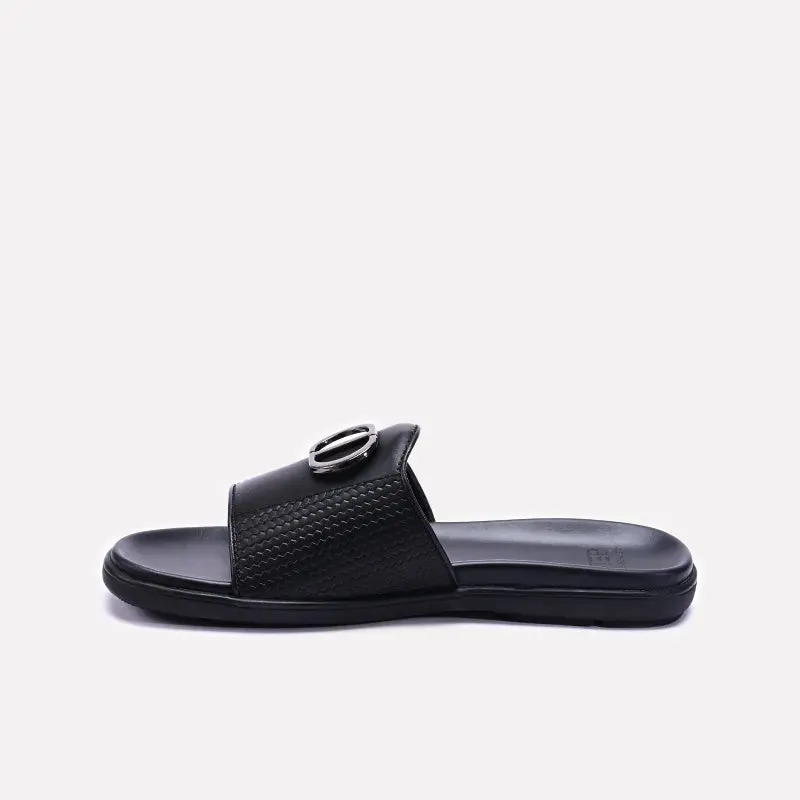 Black Classic Casual Slippers 0151128