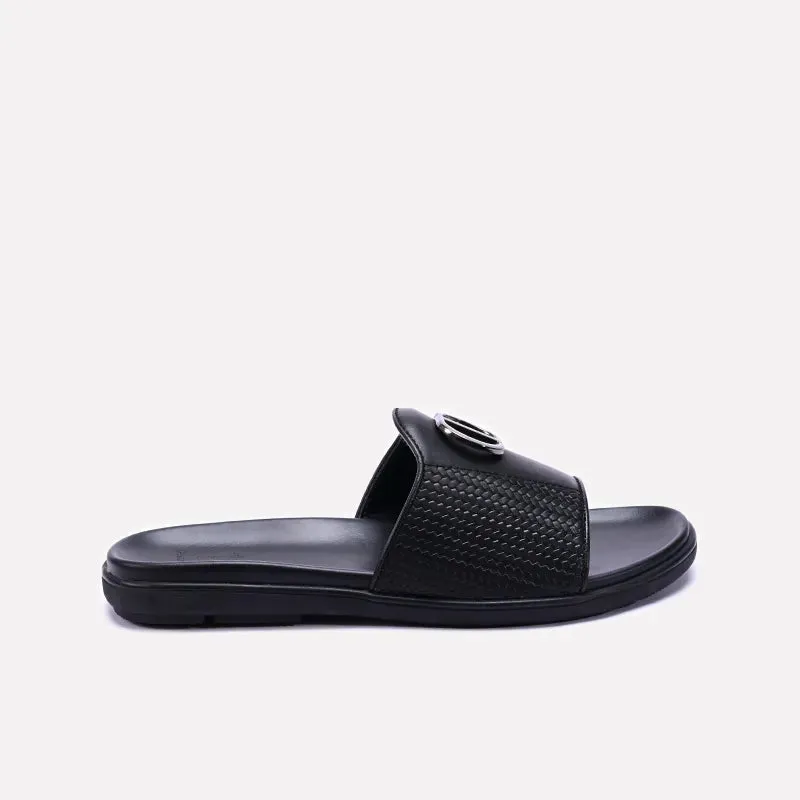Black Classic Casual Slippers 0151128
