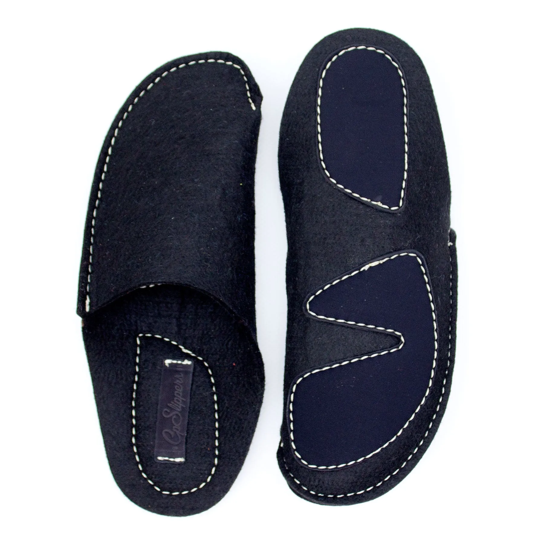 Black CP Slippers Classic