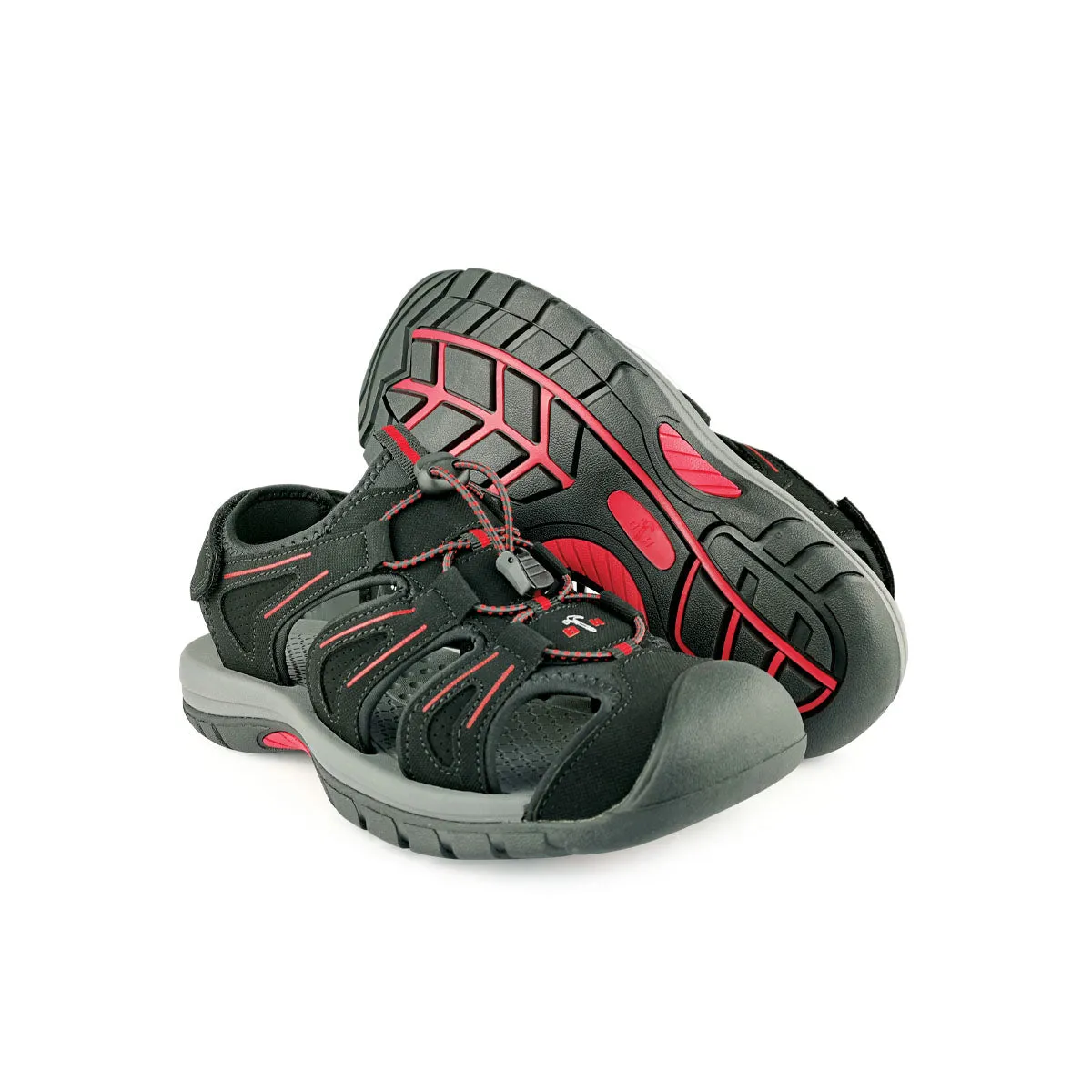 Black Hammer Men Walking Sandals BHC-201712-SD