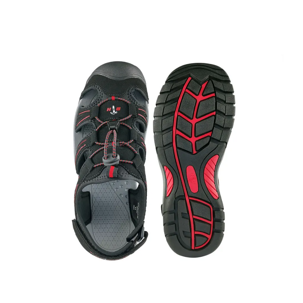 Black Hammer Men Walking Sandals BHC-201712-SD