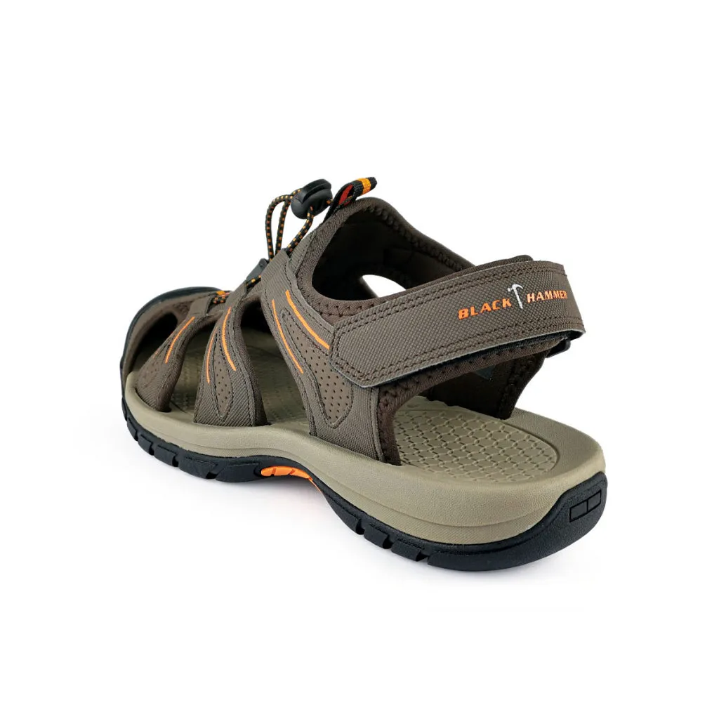 Black Hammer Men Walking Sandals BHC-201712-SD