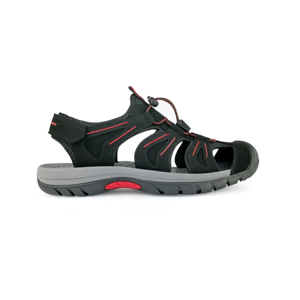 Black Hammer Men Walking Sandals BHC-201712-SD