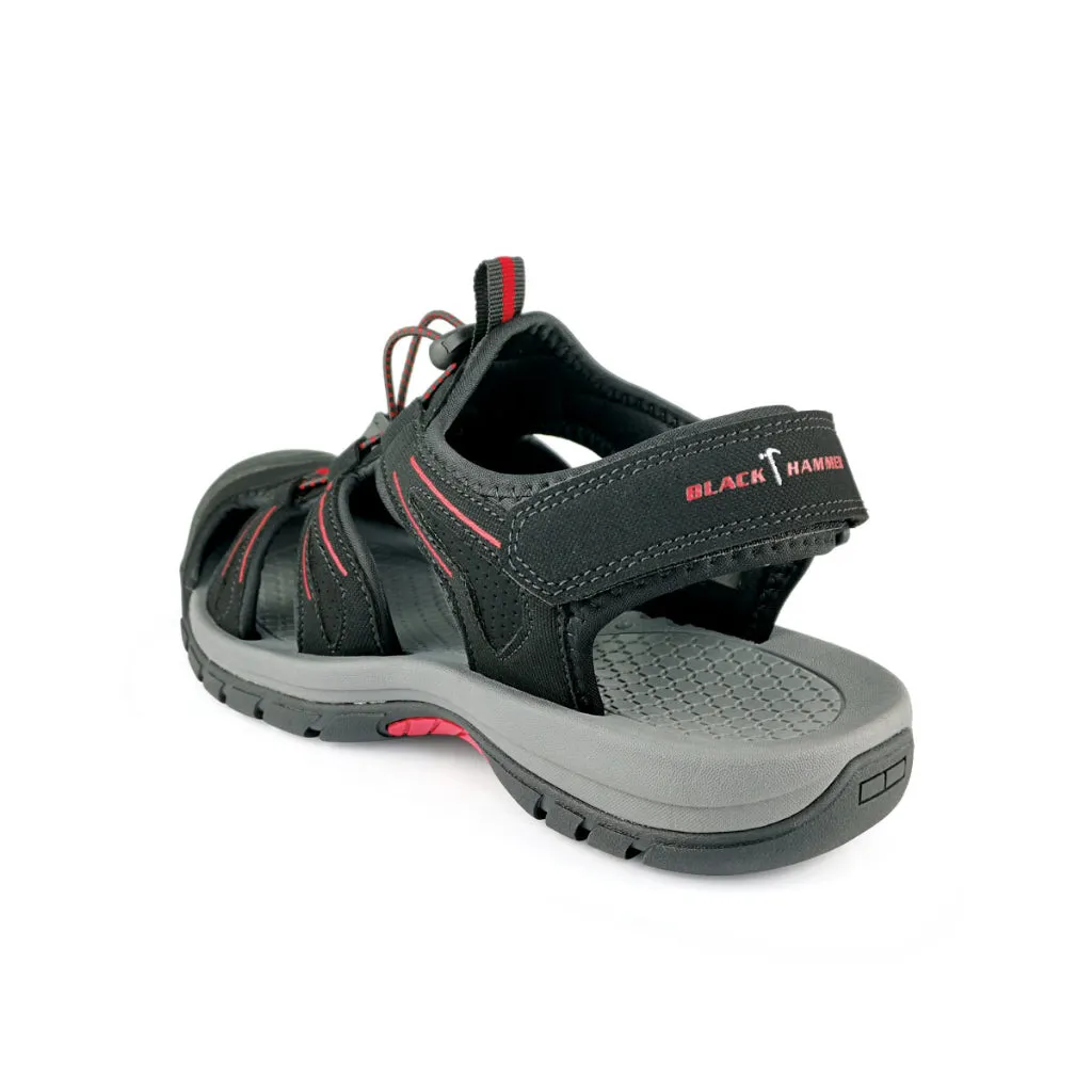 Black Hammer Men Walking Sandals BHC-201712-SD