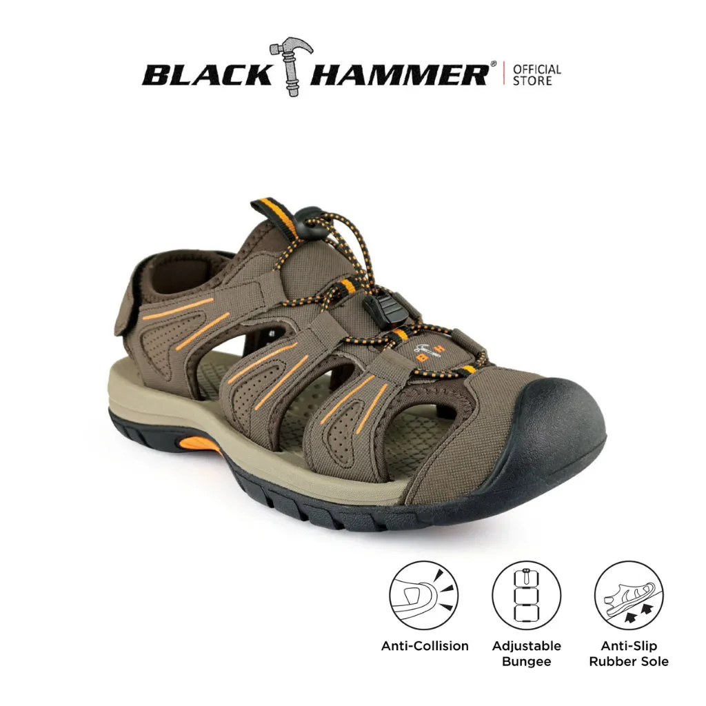 Black Hammer Men Walking Sandals BHC-201712-SD