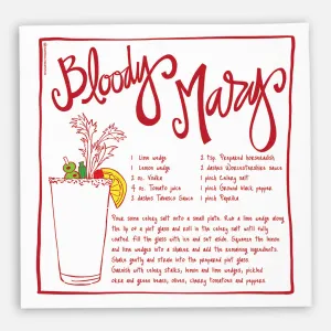 Bloody Mary Kitchen Towel