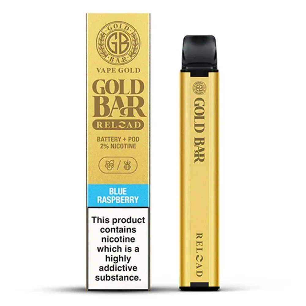 BLUE RASPBERRY - GOLD BAR RELOAD KIT BY GOLD BAR
