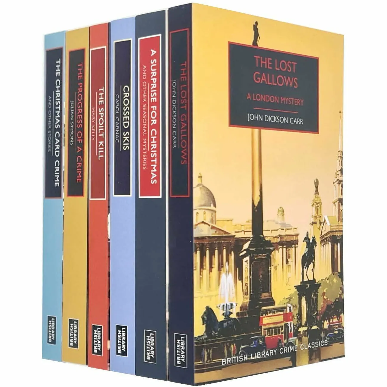 British library crime classics series 10 : 6 books collection set