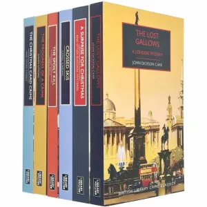 British library crime classics series 10 : 6 books collection set