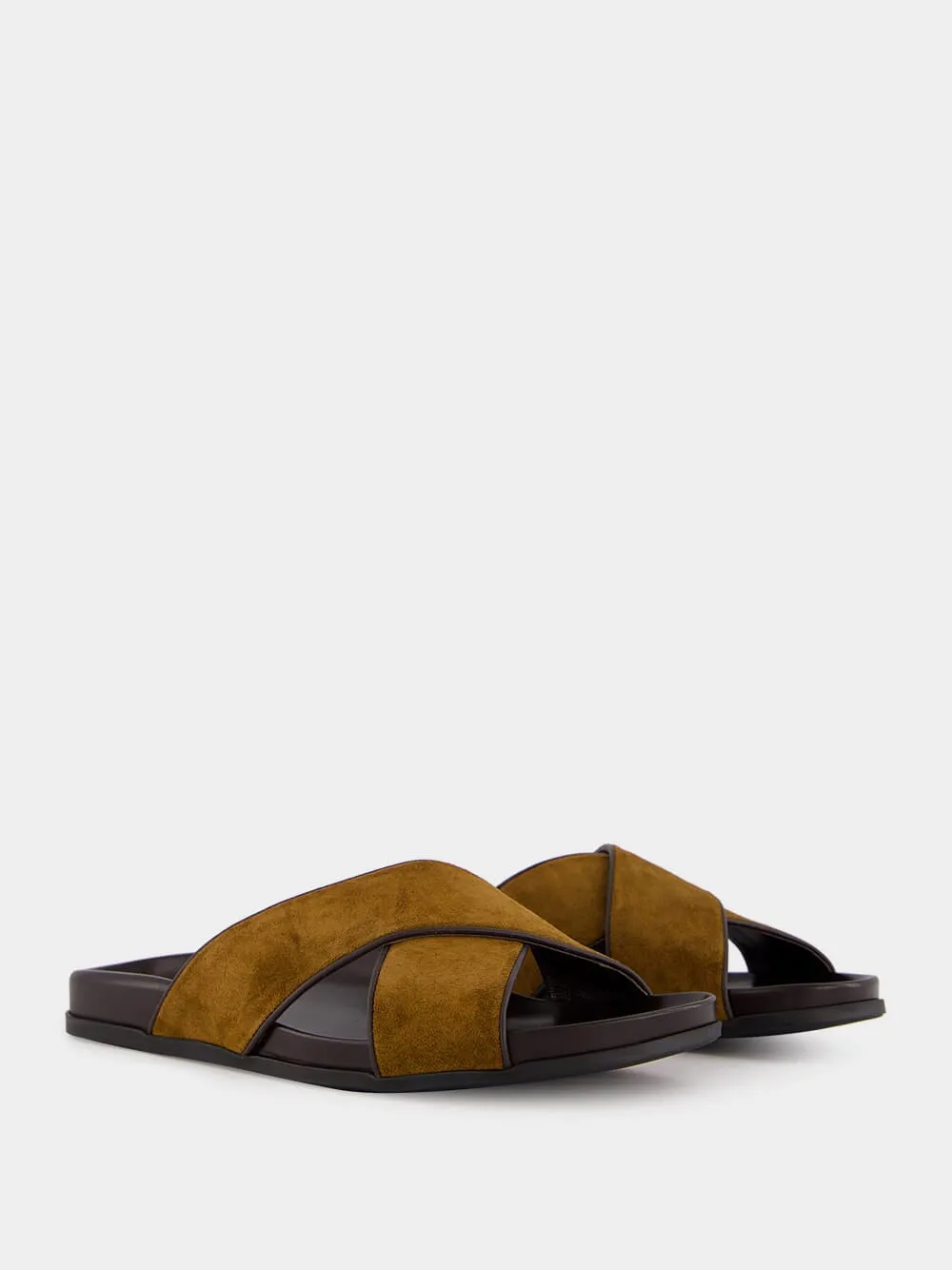 Brown Suede Chiltern Sandals