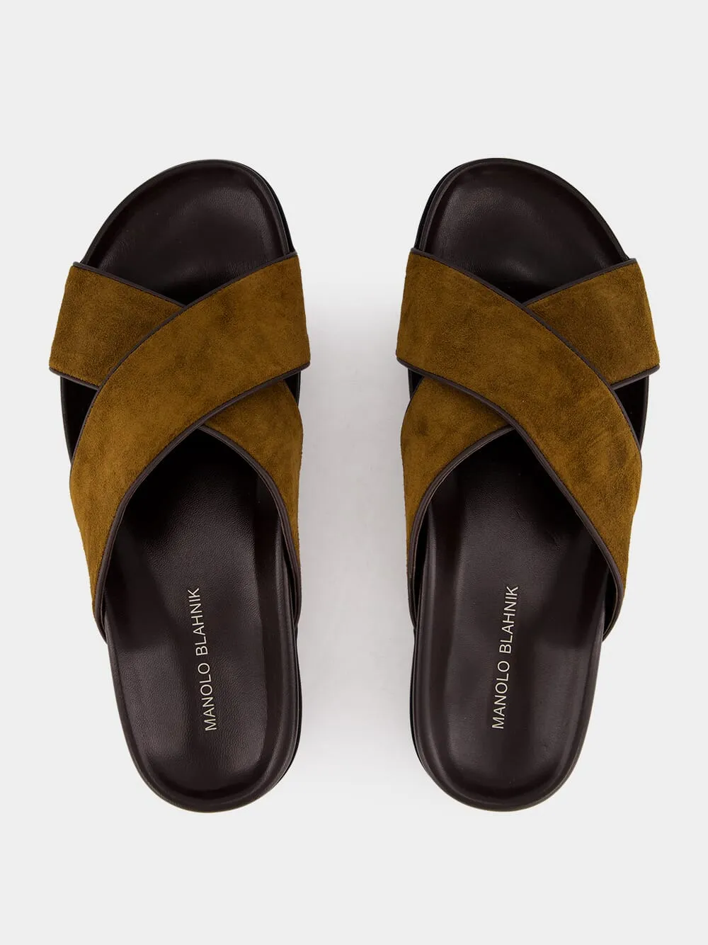 Brown Suede Chiltern Sandals