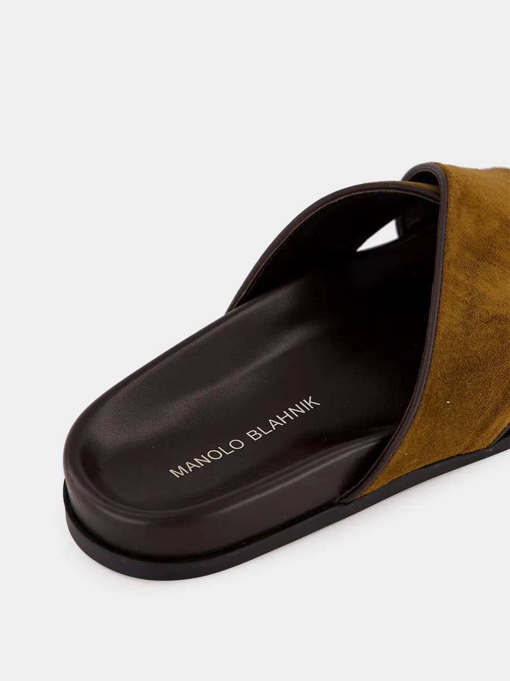 Brown Suede Chiltern Sandals