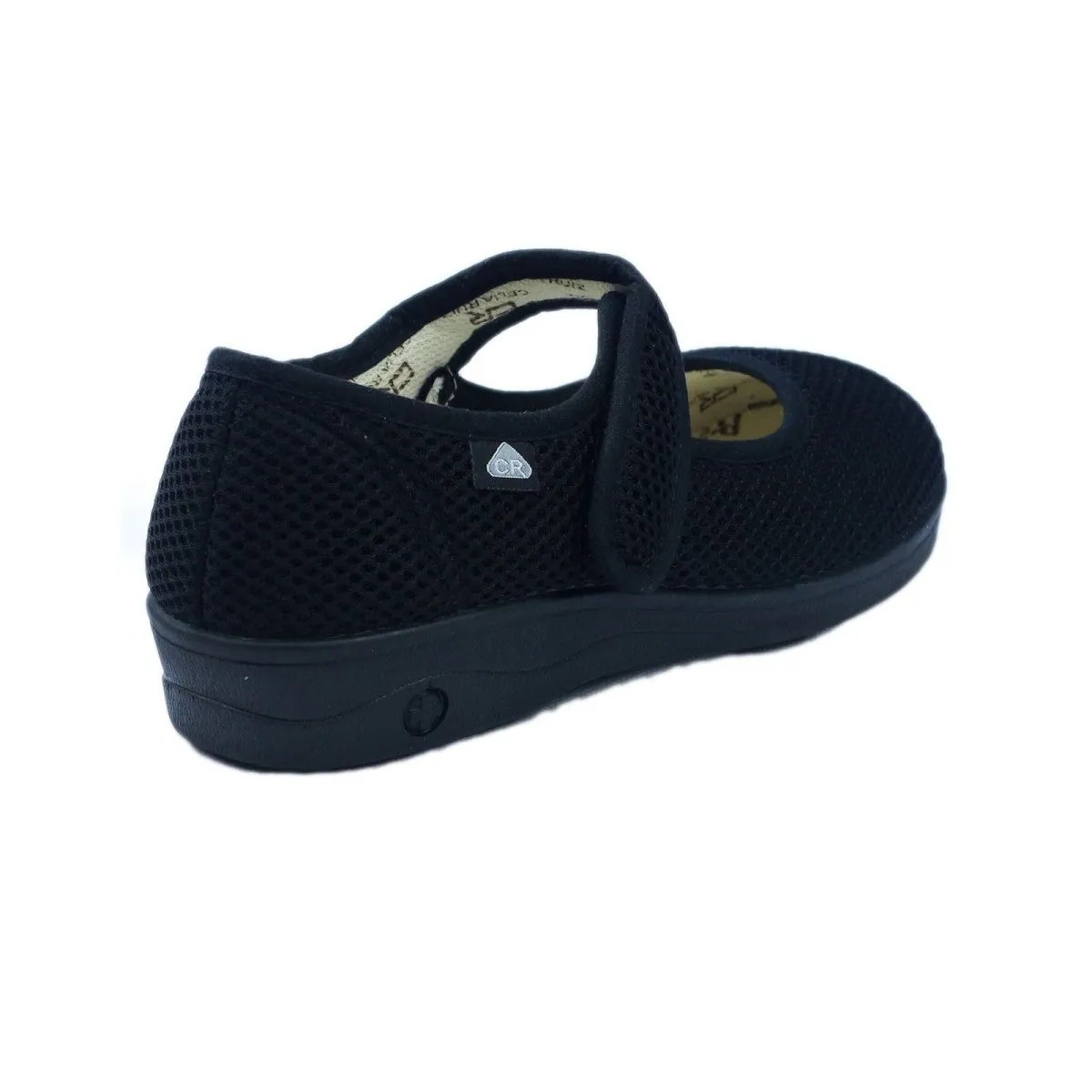 Celia Ruiz 204 Womens Wide Fit Touch Fastening Slipper