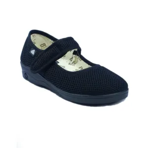 Celia Ruiz 204 Womens Wide Fit Touch Fastening Slipper
