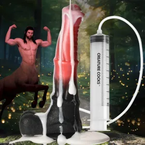 Centaur Explosion Squirting 9.5 inch Silicone Fantasy Horse Dildo