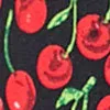 Cherry Print Slip Maxi Dress