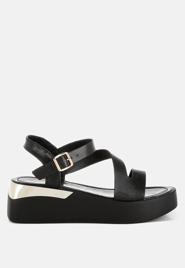 Chunky Flatform Sandals By RUW